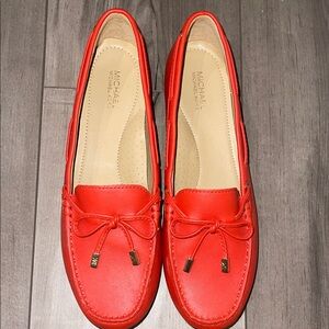 Michael Kors Bright Red Women's Loafers